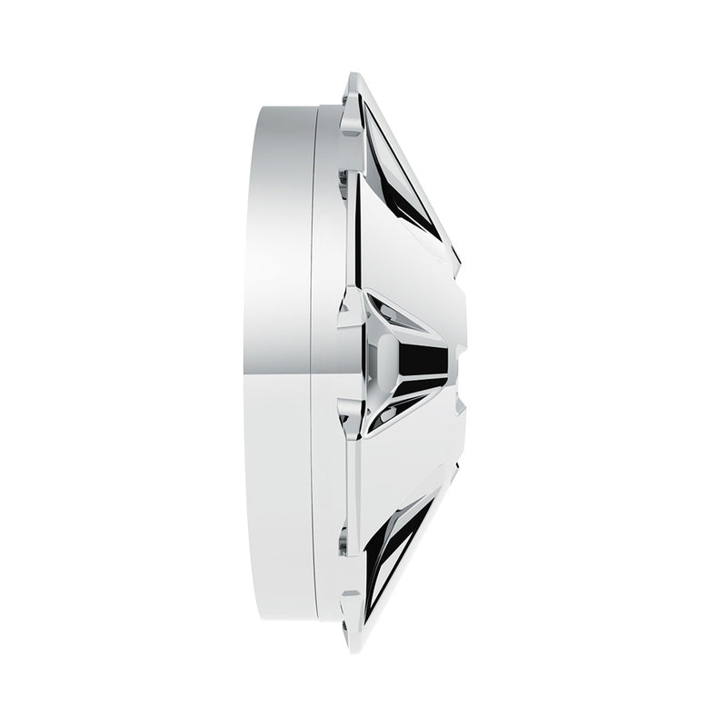 "Rubicon" chrome ABS plastic front axle cover w/ten 33mm thread-on lugnut covers