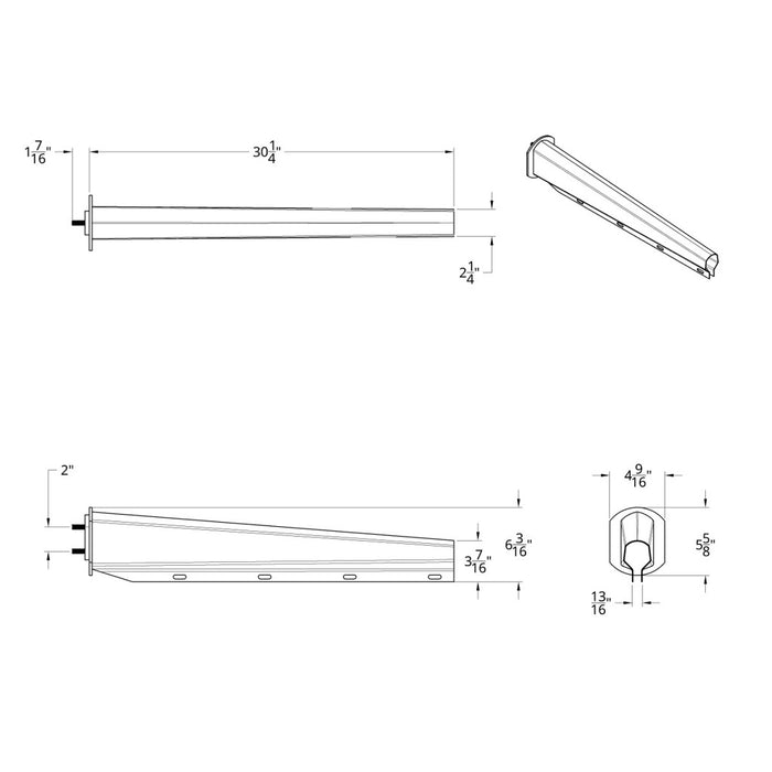 Heavy duty stainless steel straight spring-loaded mudflap hangers - PAIR