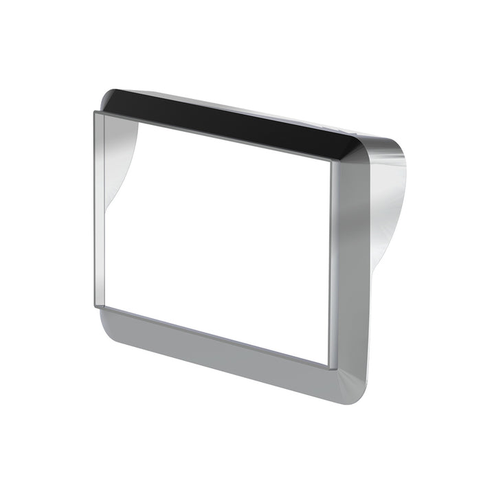 Peterbilt 579 2012-2021 chrome plastic bezel for 7" navigation screen