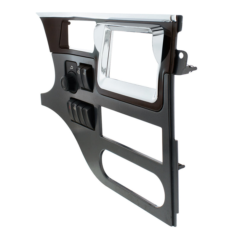 Peterbilt 579 2012-2021 chrome plastic bezel for 7" navigation screen