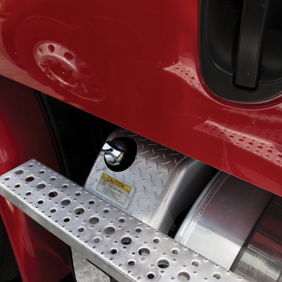 Freightliner chrome plastic DEF cap cover