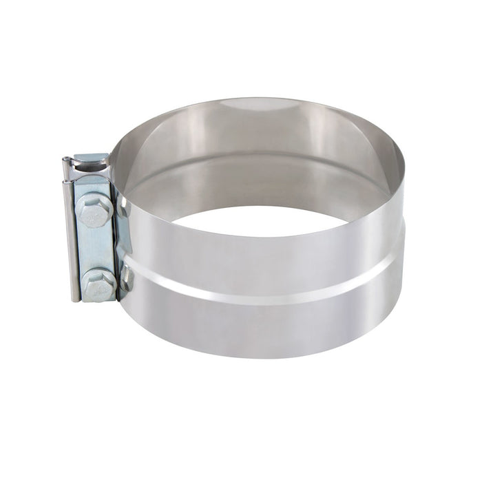 5" stainless steel preformed exhaust band clamp - SINGLE