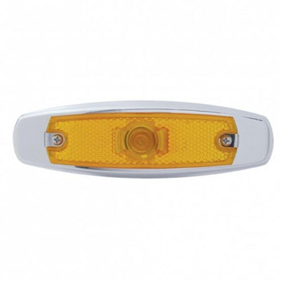 Amber incandescent Peterbilt-style marker light