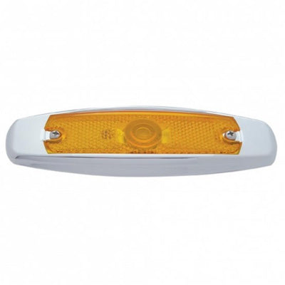 Amber incandescent Peterbilt-style marker light