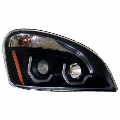 Freightliner Cascadia 2008-2017 projection-style headlight w/LED position bar