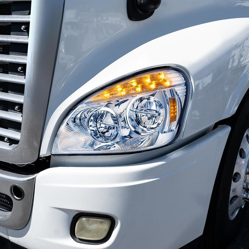 Freightliner Cascadia 2008-2017 ALL LED headlight assembly