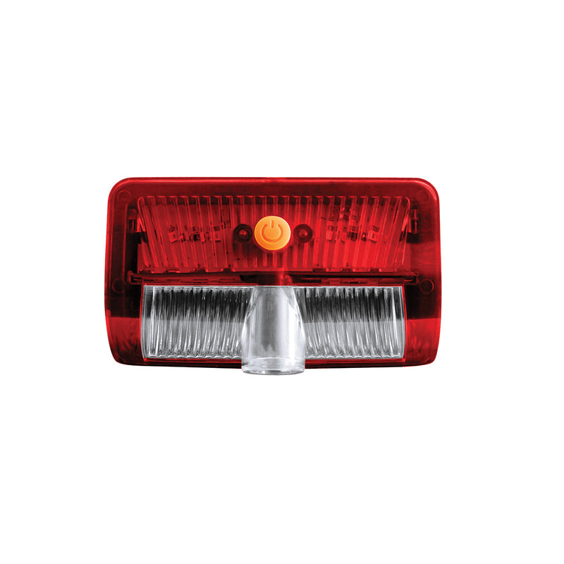 Peterbilt 384/386/389 or Kenworth W900/T800 LED 6-color door light with rectangular USA flag ground effect