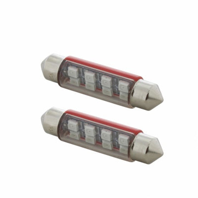 #211 8-diode LED dome light bulb - PAIR