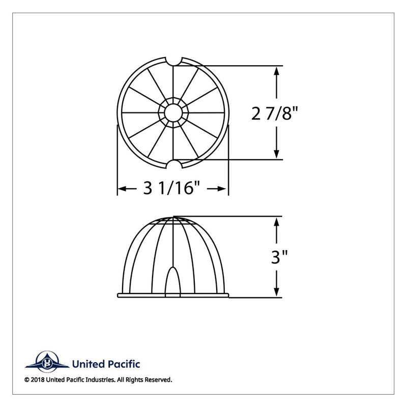 Bullet amber 19 diode LED replacement cab light for Grakon 1000