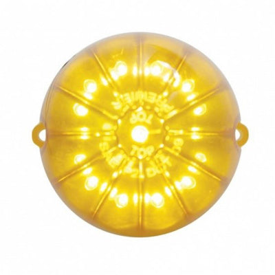"Bullet" Amber 19 diode LED replacement cab light for Grakon 1000 - CLEAR lens