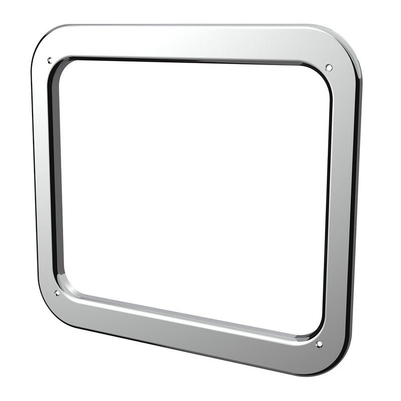 Kenworth w/Daylite Door chrome plastic interior view window trim