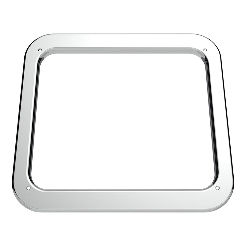 Kenworth w/Daylite Door chrome plastic interior view window trim