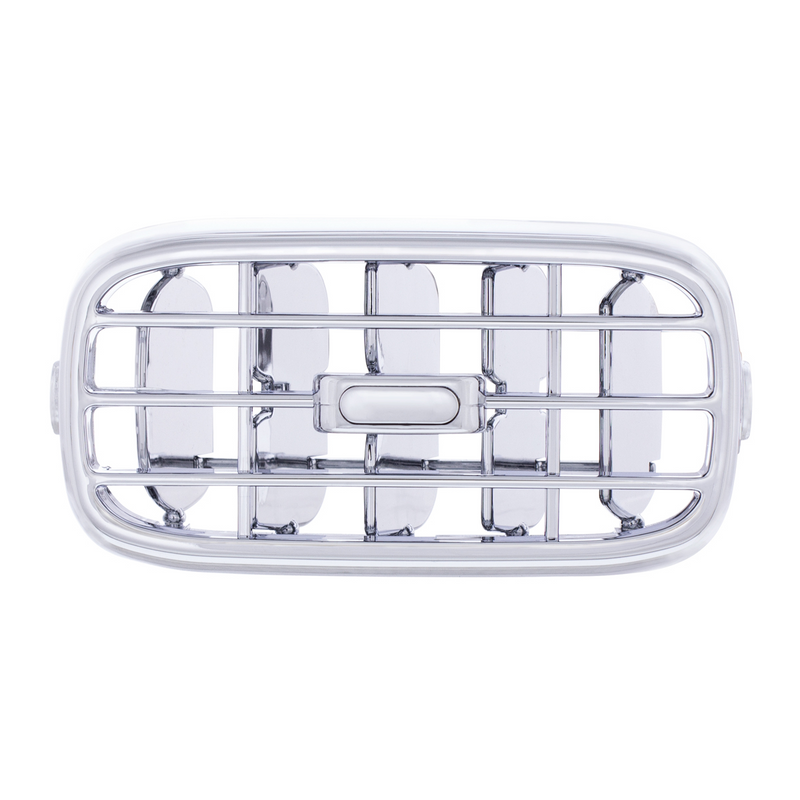 Peterbilt 386/389 2006-2021 chrome plastic air conditioner/heater vent