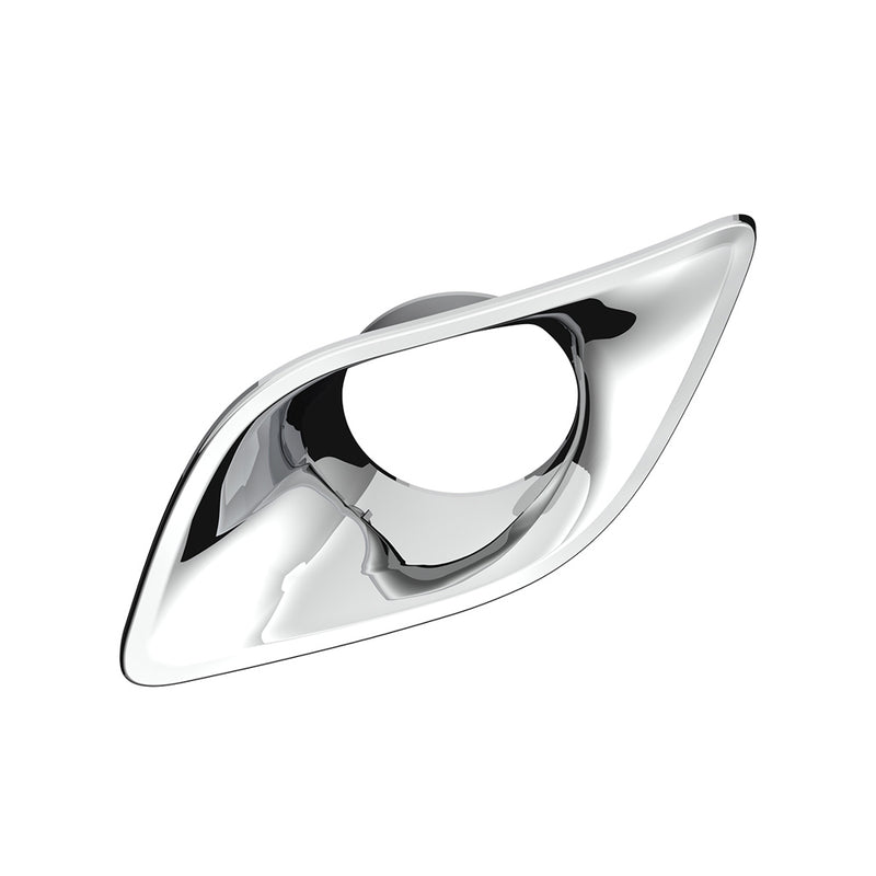 Kenworth T680 2013-2021 chrome plastic fog light trim