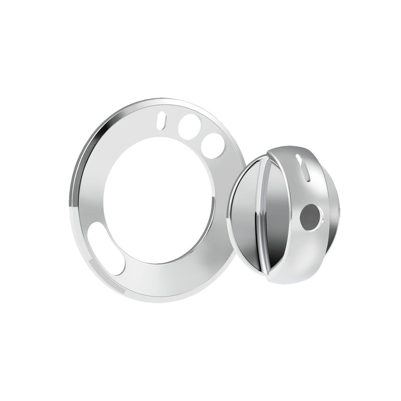 Freightliner Cascadia 2008-2017 chrome plastic headlight / fog light control switch cover