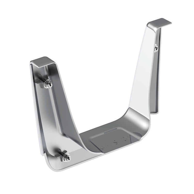 Freightliner Cascadia 2018-2021 chrome plastic fuel tank fill area trim - SINGLE