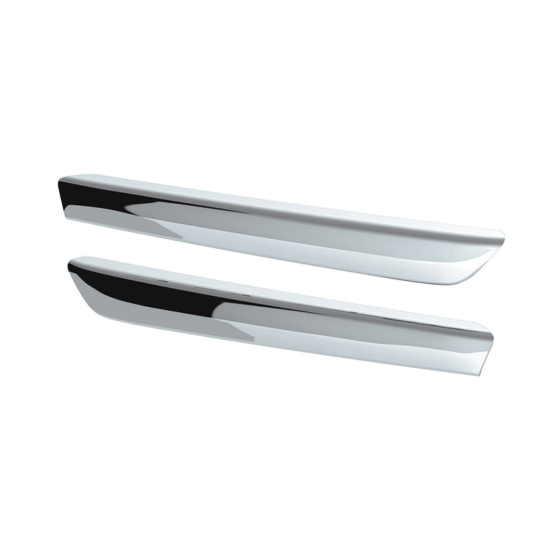 Freightliner Cascadia 2018-2023 chrome plastic interior door grab handle covers - PAIR