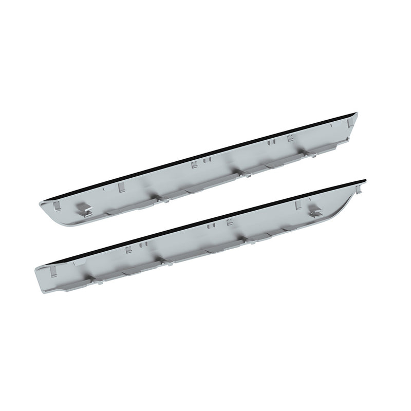 Freightliner Cascadia 2018-2023 chrome plastic interior door grab handle covers - PAIR