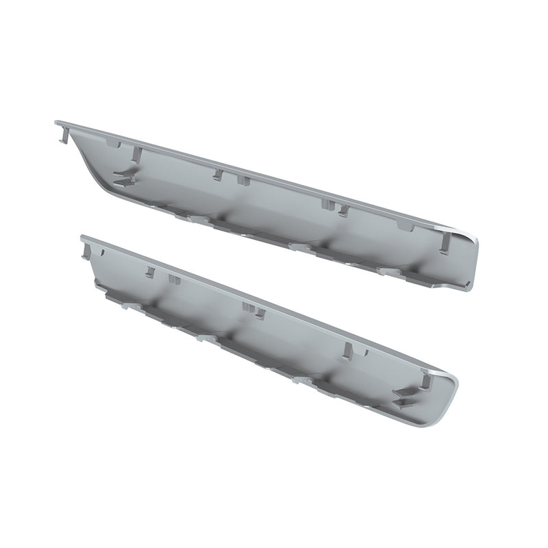 Freightliner Cascadia 2018-2023 chrome plastic interior door grab handle covers - PAIR