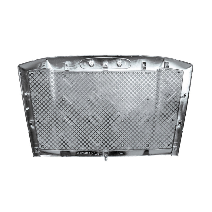 Freightliner Cascadia 2018-2024 chrome plastic mesh grill w/inner bug screen