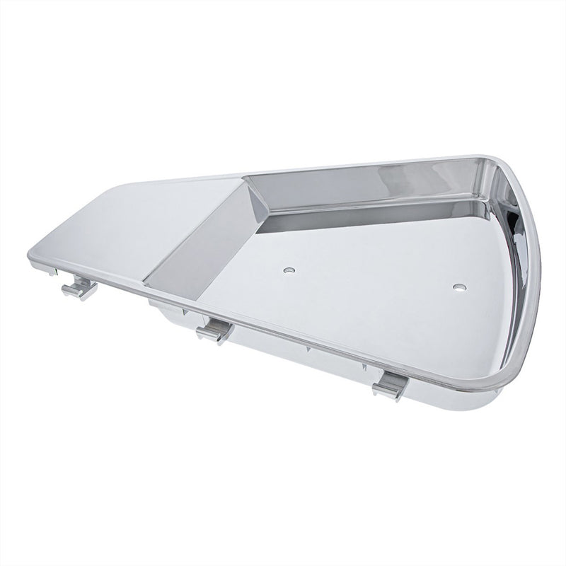 Volvo VNL 2018-2024 chrome plastic dash top tray