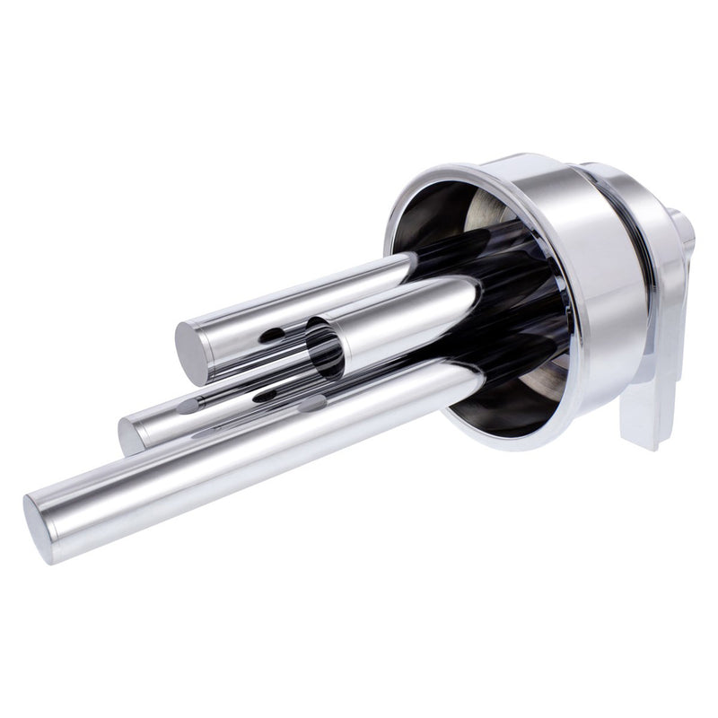 Chrome air powered train whistle