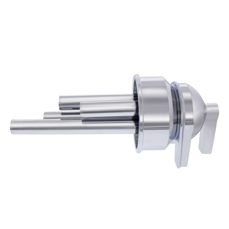 Chrome air powered train whistle