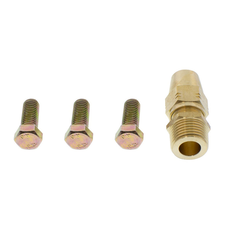 Chrome air powered train whistle