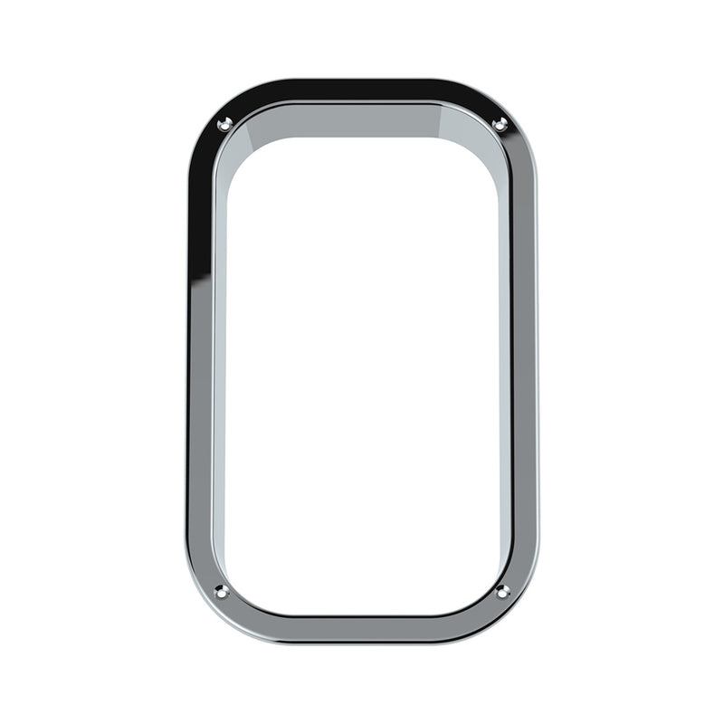 Freightliner Classic/FLD chrome plastic interior door view window trim