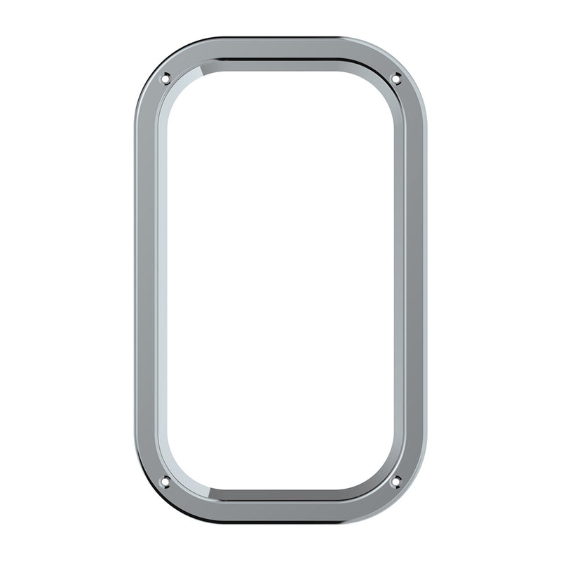 Freightliner Classic/FLD chrome plastic interior door view window trim