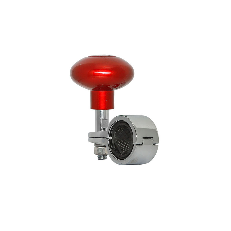 "Candy Red" plastic steering wheel spinner knob