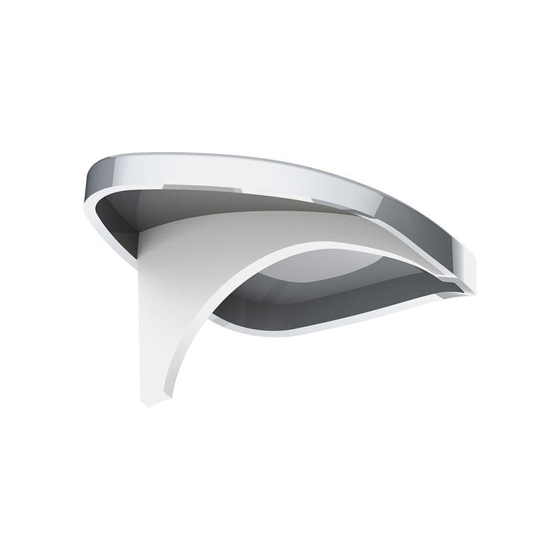 Liquid Silver plastic replacement gear shift knob insert for Eaton Fuller 1998+