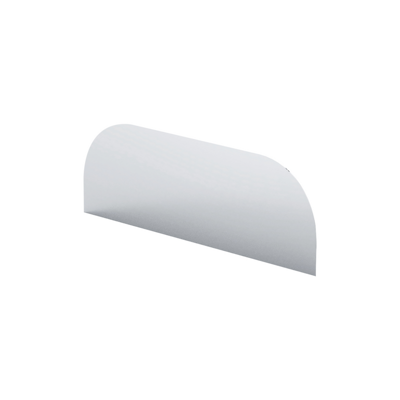 Peterbilt 589 2024-2026 stainless steel 6" tall chop look trim for side sleeper window - SINGLE