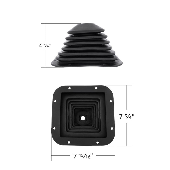 Kenworth W900 (1999-2011), T600 (1999-2007) & T660 (2008-2011) replacement rubber gear shift boot