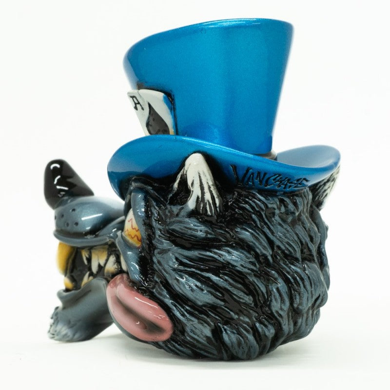 Wolf in top hat gear shift knob with 1/2