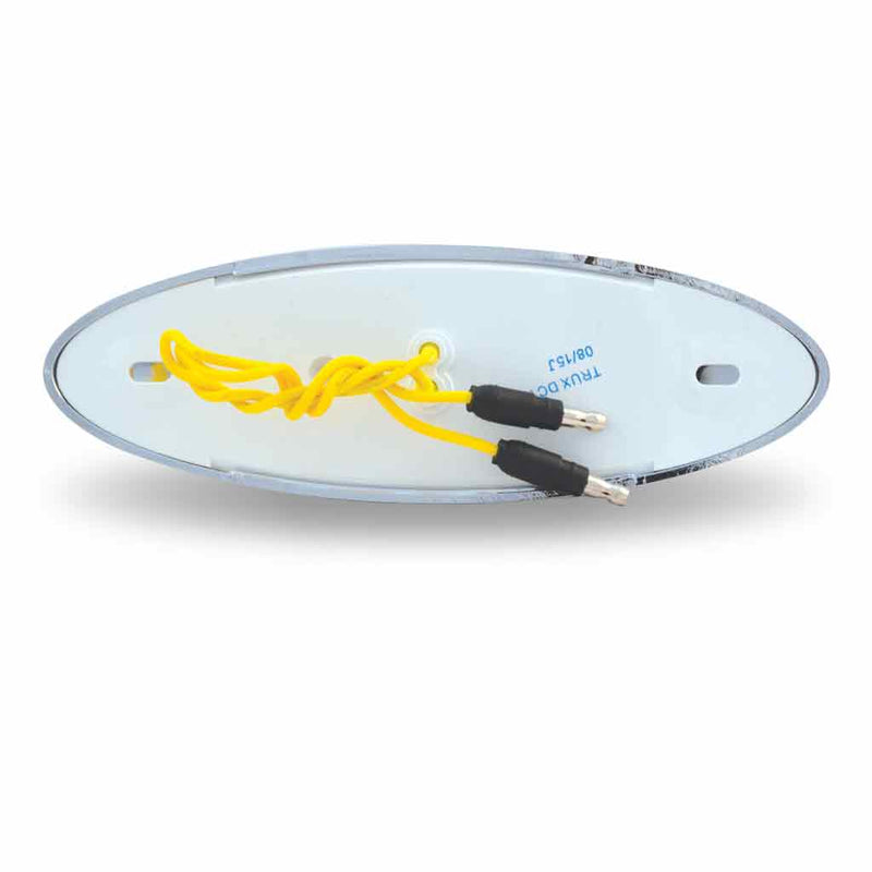 M1-style Red 10 diode LED marker light - CLEAR lens