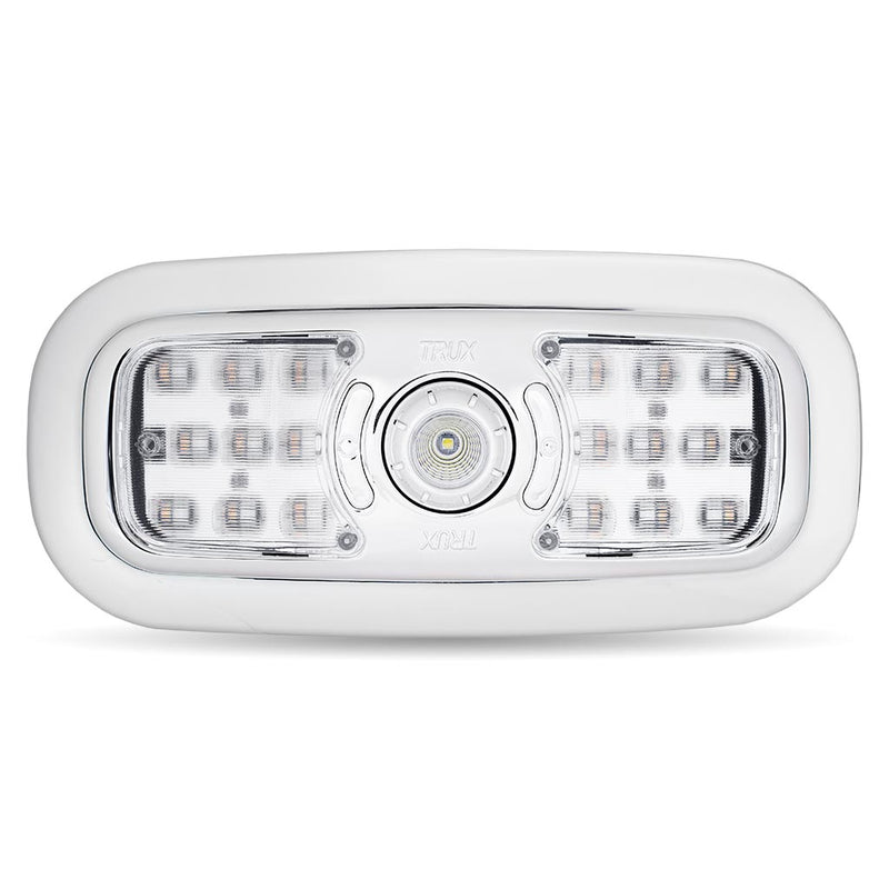 Peterbilt 379 / 386 / 389 2005+ 7-color LED OEM replacement overhead / dome / map light - SINGLE