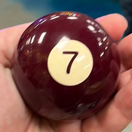 Pool Ball 2.25" diameter round gear shift knob w/ 1/2" x 13 adapter