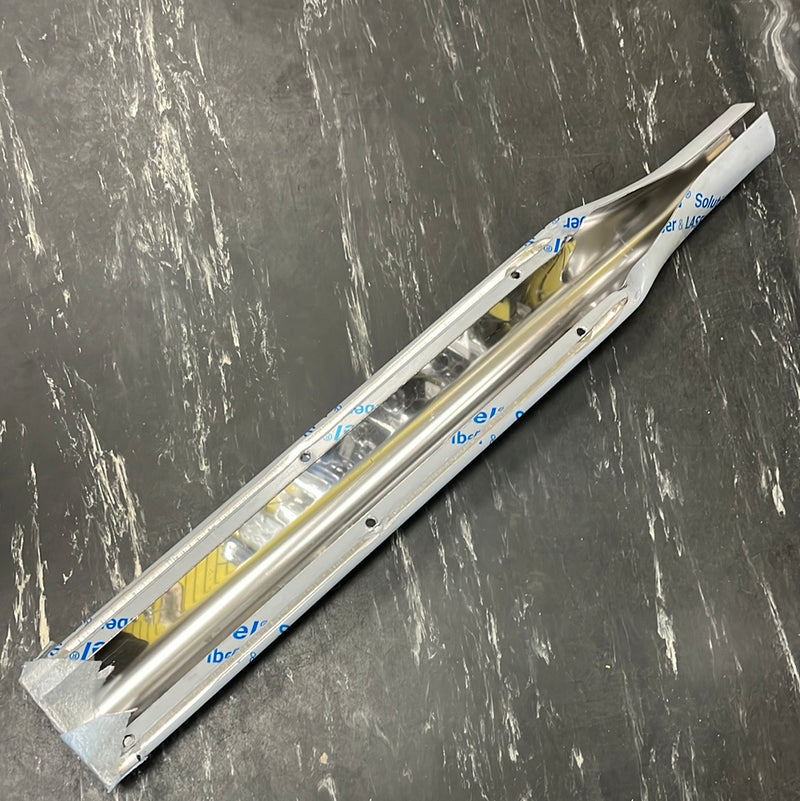 Stainless steel triangular front fender mounting arm ONLY