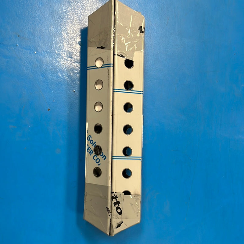 17.75" tall firewall light bars w/40 bullseye/button 3/4" light holes ONLY - PAIR