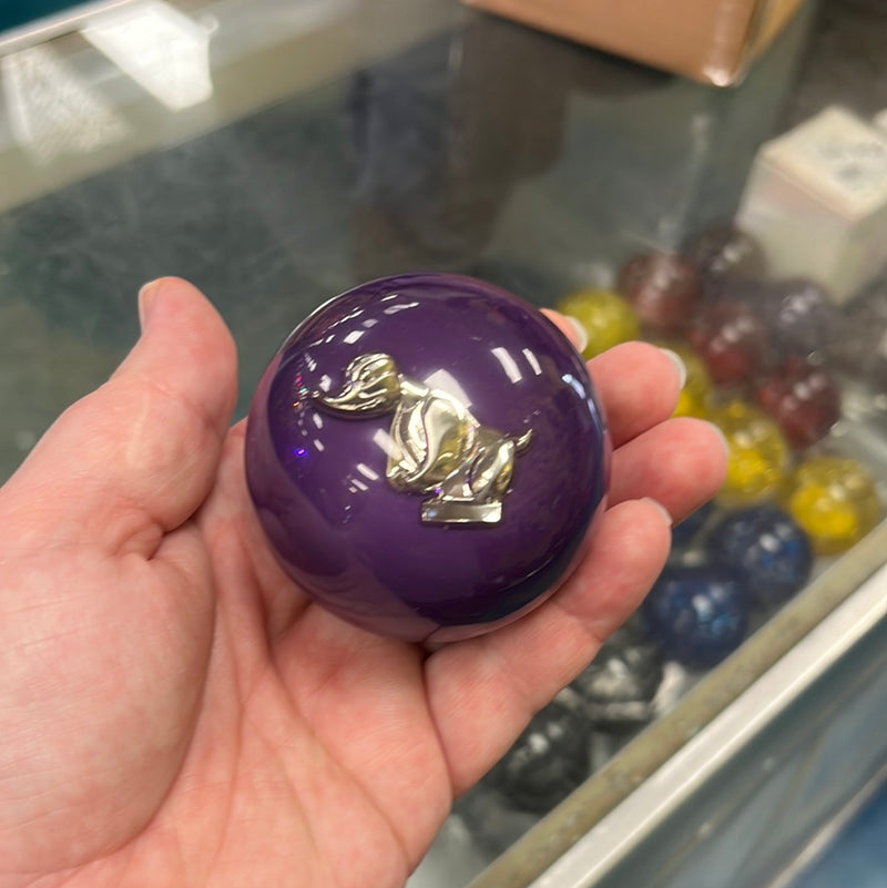 "Rubber Duck" 2.25" diameter round gear shift knob