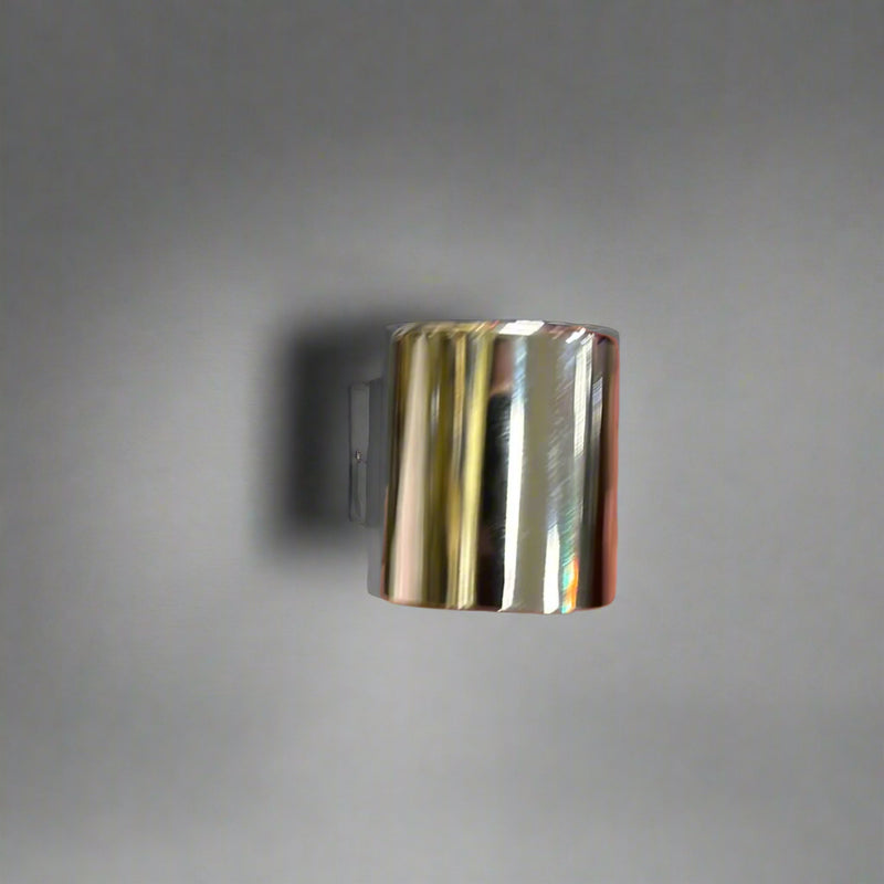 Chrome plastic 15/16" top hat lugnut cover without flange - SINGLE