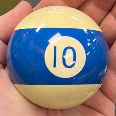 Pool Ball 2.25" diameter round gear shift knob w/ 1/2" x 13 adapter