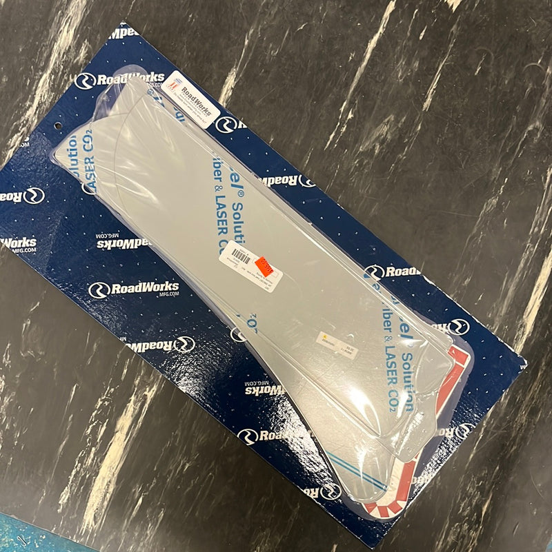 Peterbilt 386/387 stainless steel battery box side trim - 4 piece kit