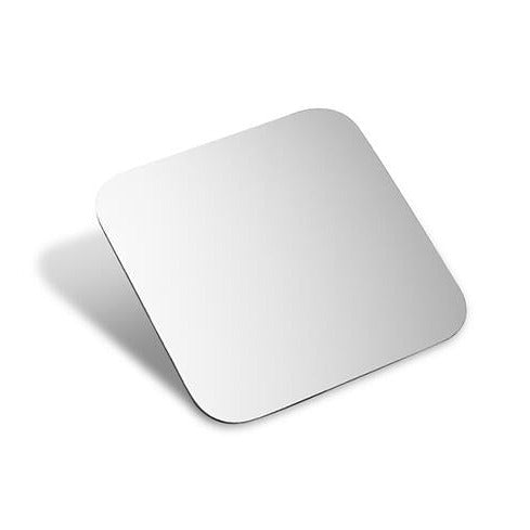 4" x 4" stainless steel permit panel - tape mount