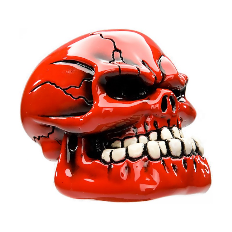 Punchy Skull gear shift knob with 1/2" x 13 threaded insert