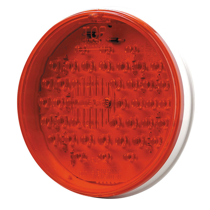 Maxxima Red 4" round 44 diode LED stop/turn/tail light