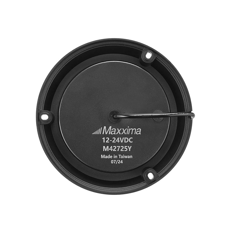 Amber 6.7" diameter 48 diode LED flashing warning beacon light - bolt mount