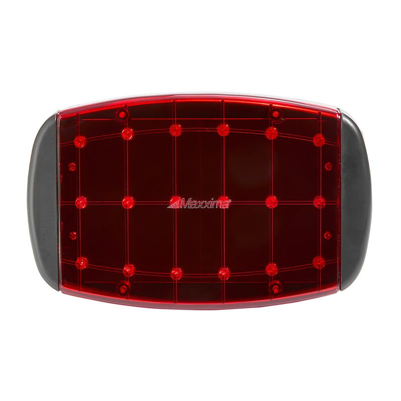 Maxxima red LED magnetic mount emergency/warning strobe