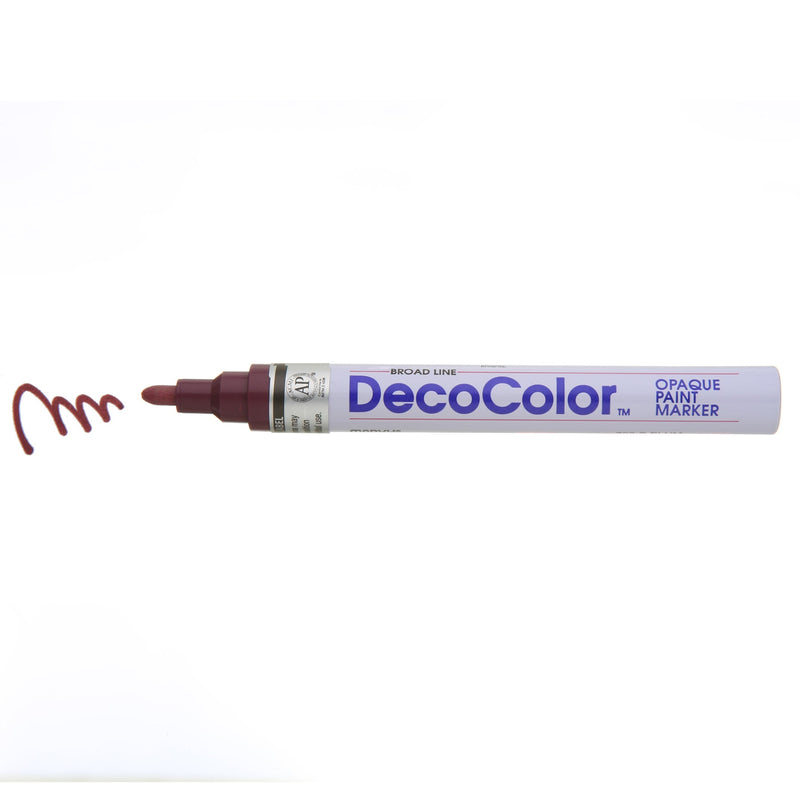 Broad point tire marker paint pen